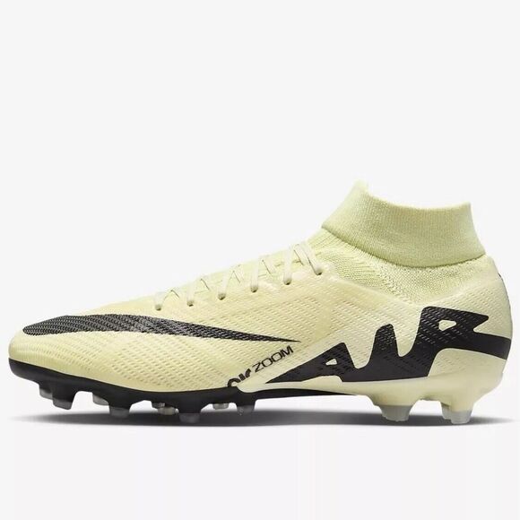 Mens 11 - Nike Zoom SuperFly 9 PRO AG-PRO Soccer Cleats Lemonade DJ5596-700 - Picture 1 of 9